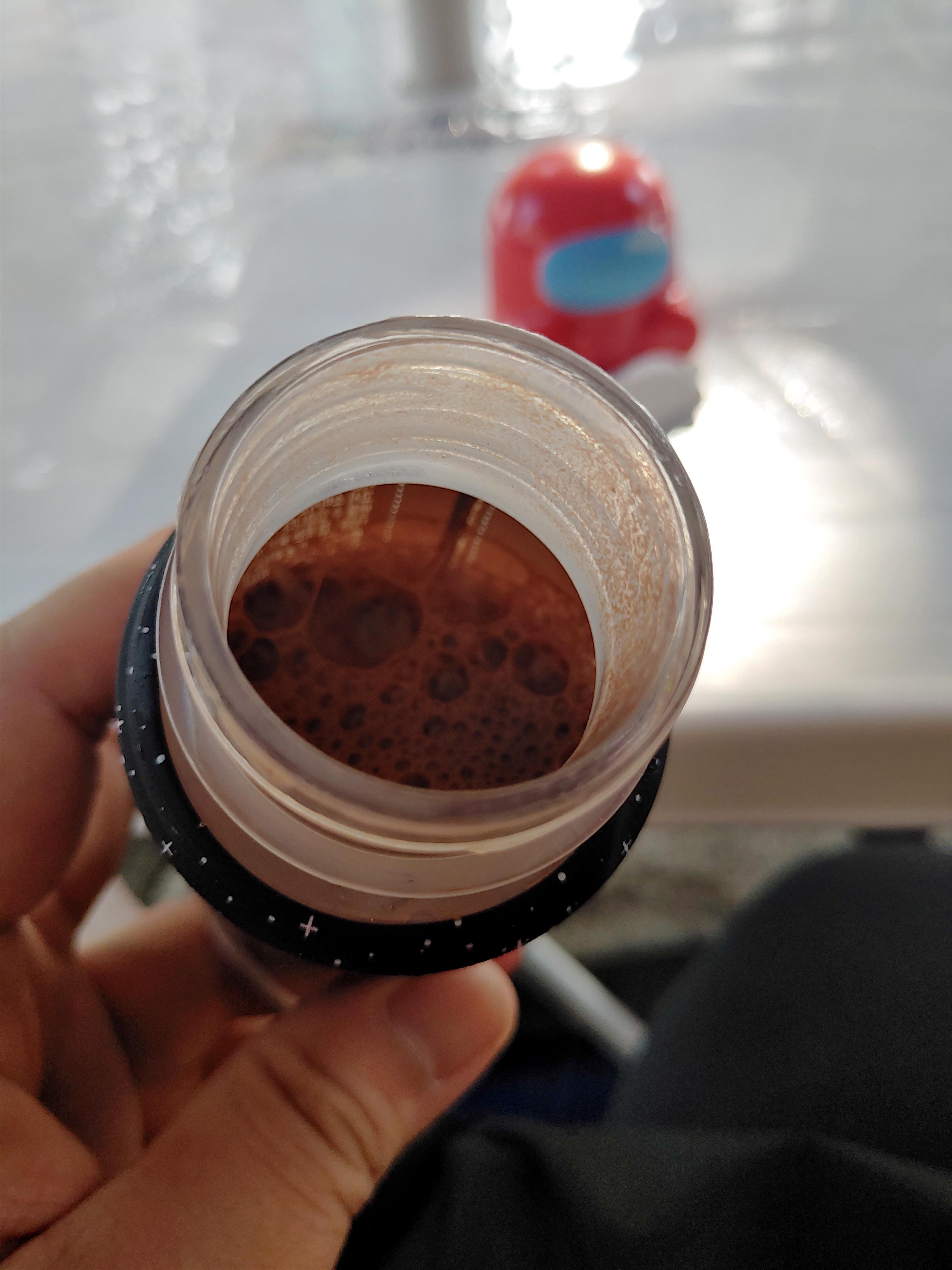 CU편의점 어몽어스 초코우유