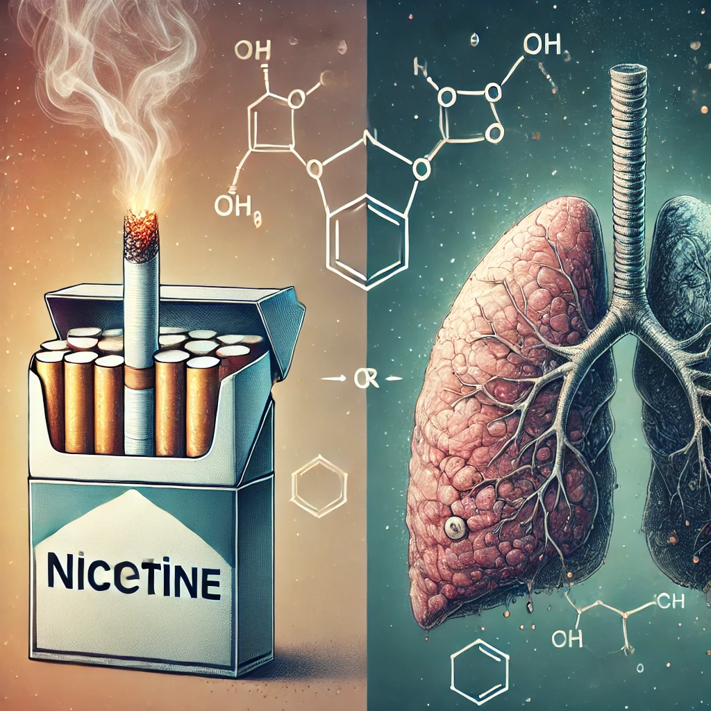 니코틴(Nicotine) 중독 및 부작용 알아 보기