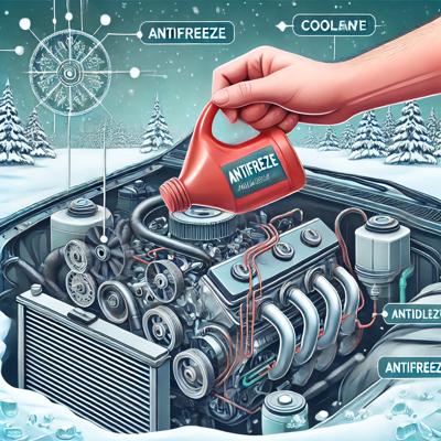 겨울철 자동차 관리의 핵심, 부동액과 냉각수 총정리: 교환 주기부터 보충 방법까지