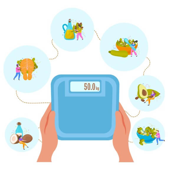 당뇨병으로 인한 체중 조절