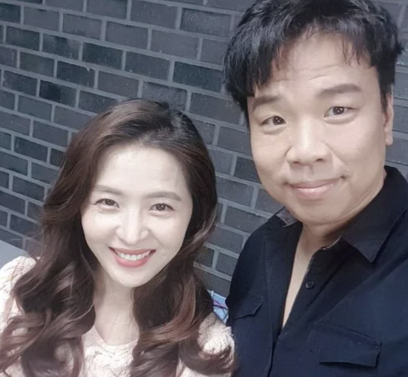 오지헌과 아내 박상미 부부 함께한 모습