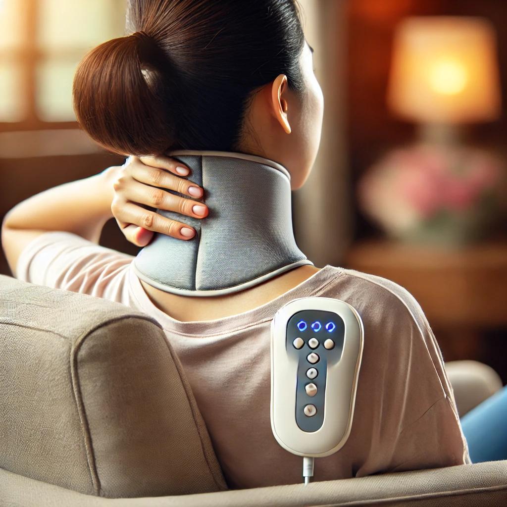 코지마 저주파 목 마사지기