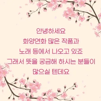 화양연화 의미 해석 한자 뜻 문화적 배경 정리_7