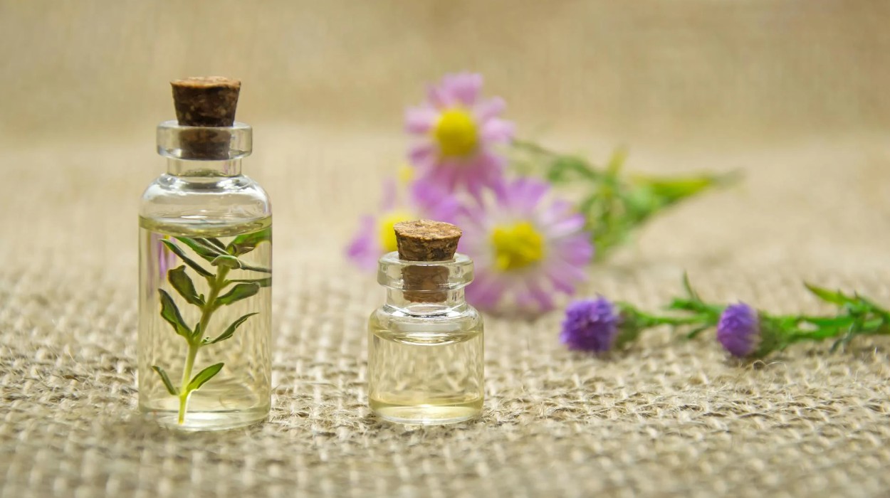 꽃과 향수 선물