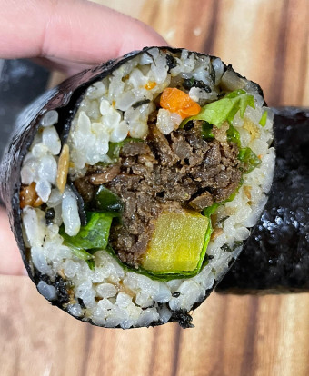 1500원 둘둘이김밥