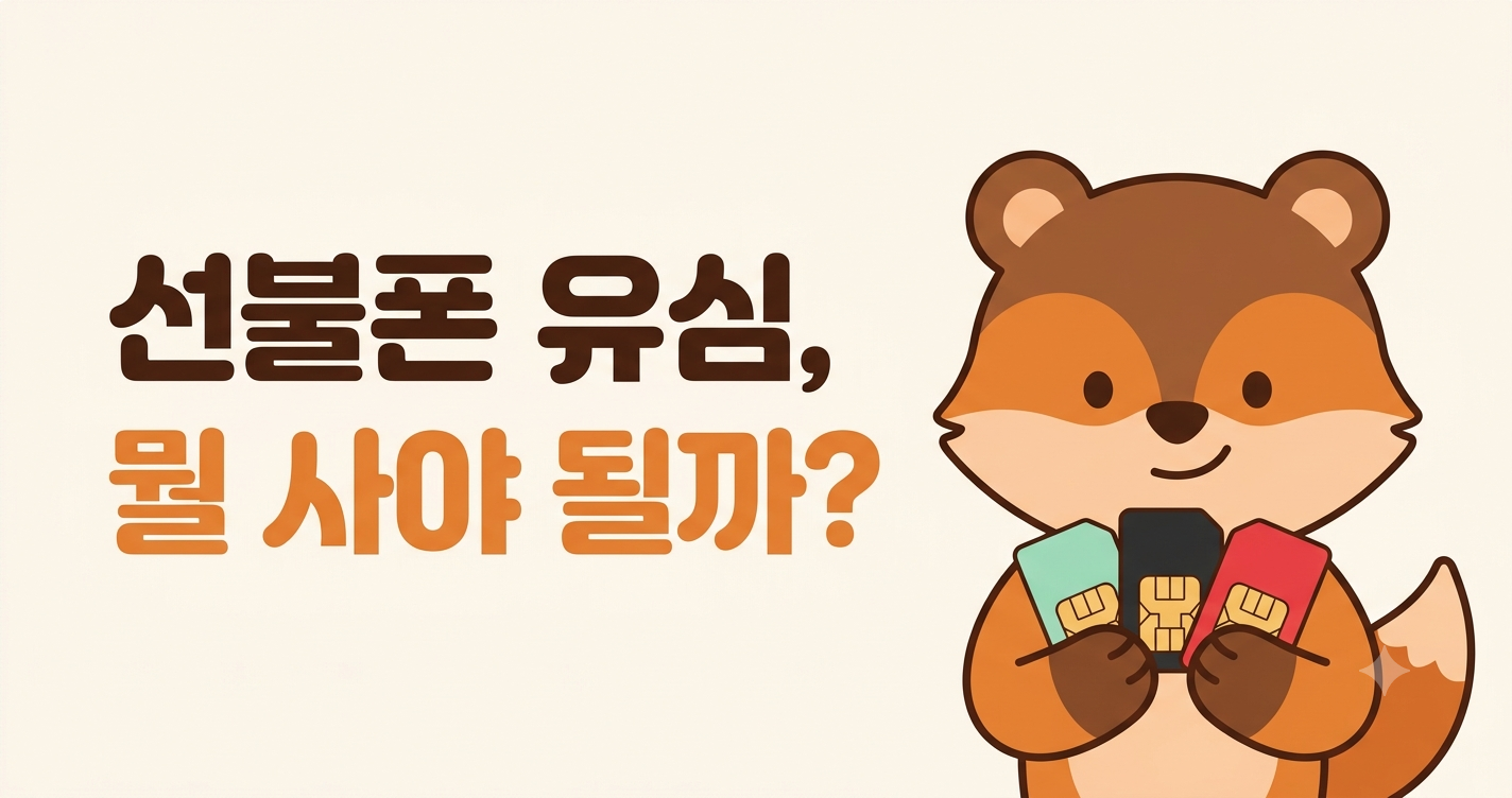 편의점 유심으로 선불폰 개통, 어떤 유심 사야 되는지 (바로유심&middot;모두의원칩&middot;다이소)