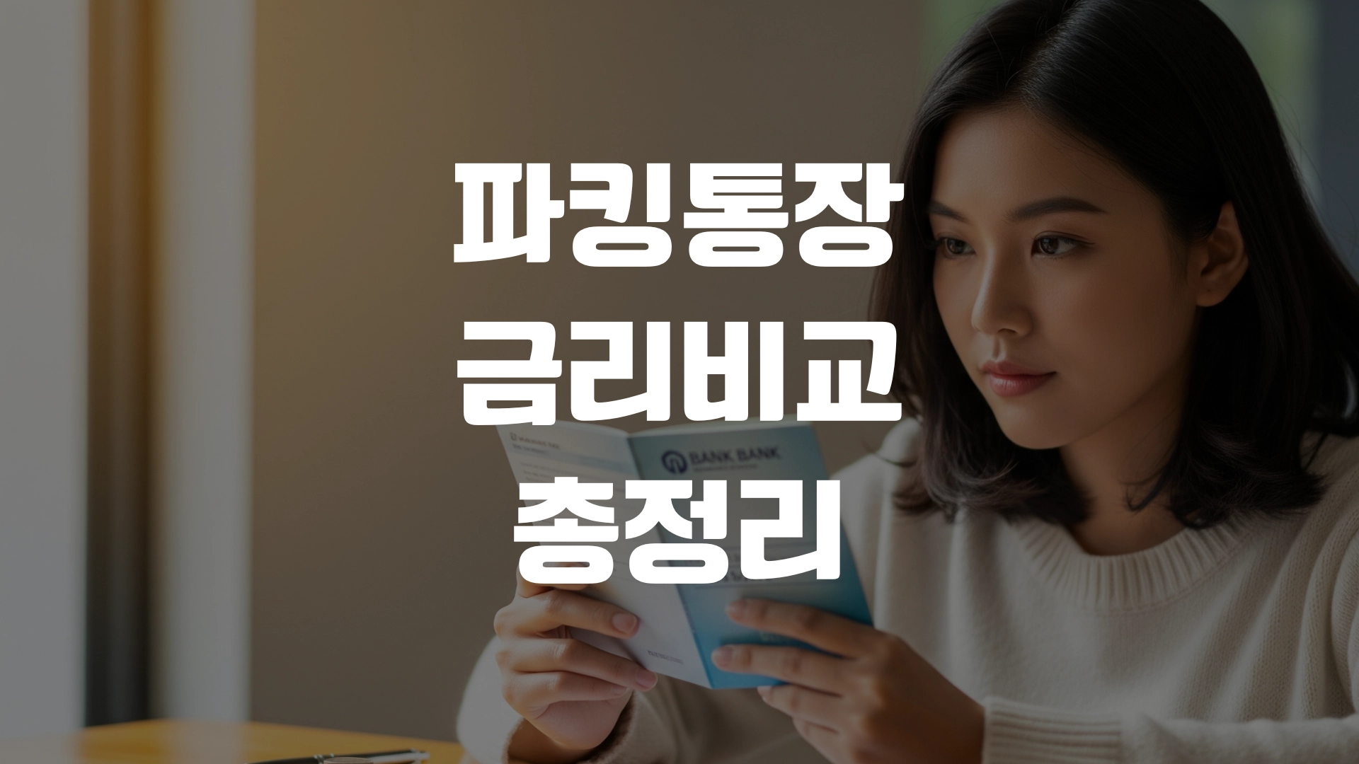 파킹통장 금리비교 총정리 포스팅 섬네일