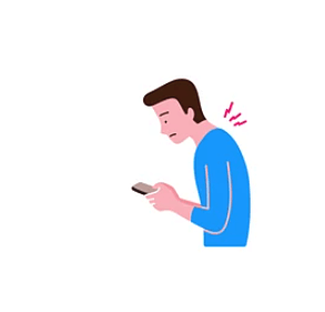 스마트폰을-보는-사람