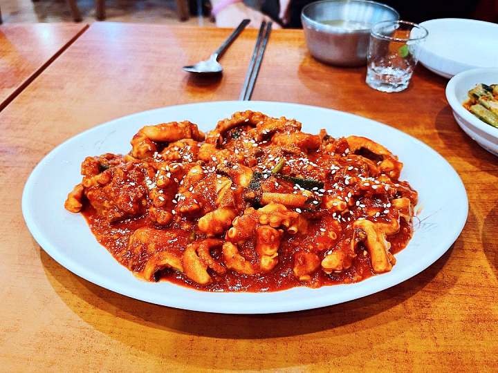낙지볶음 철판 낙지불고기 청계천 무교동 종로 맛집 추천