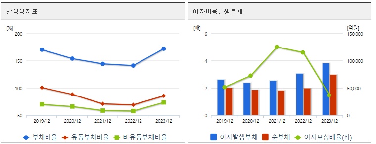 한화솔루션 주가 안정성