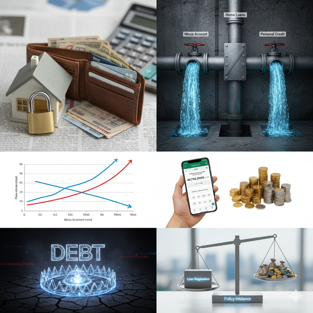 부동산 대출 막자&hellip; 마이너스통장만 늘었다! 3년 만에 40조 돌파 현실