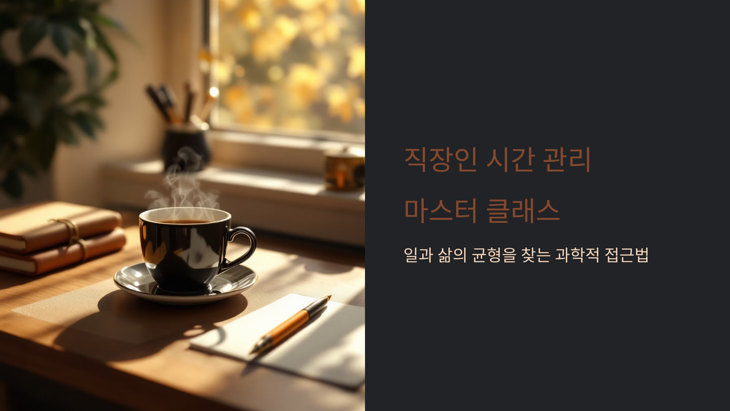 1분 계획이 하루를 바꾸는 업무 정리 기술