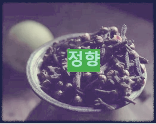 그릇에 담긴 정향