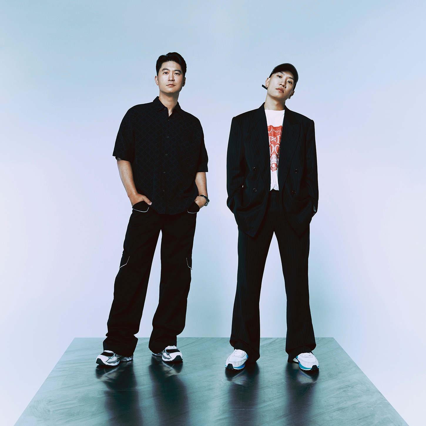 다이나믹듀오 여자프로농구 올스타전 공연