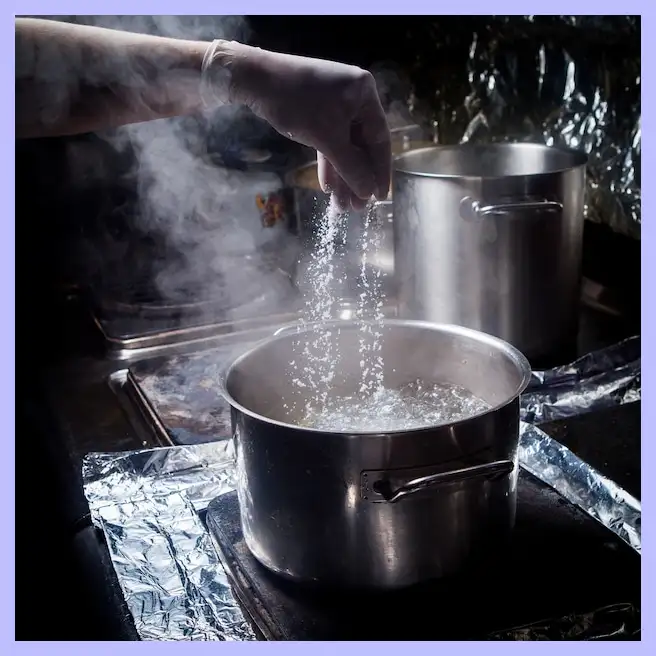 연마제 제거방법