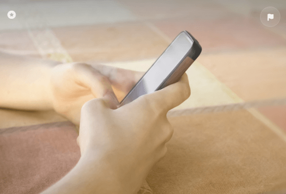 모바일 앱 화면