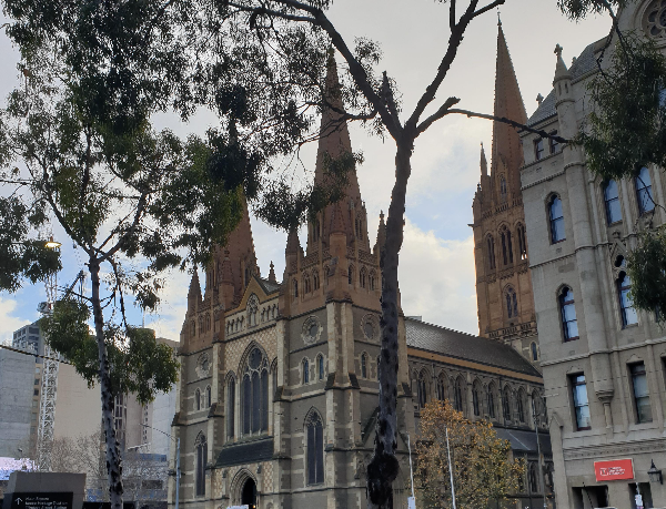 예술과 감성의 멜버른 CBD(도심) 여행_세인트 폴 대성당