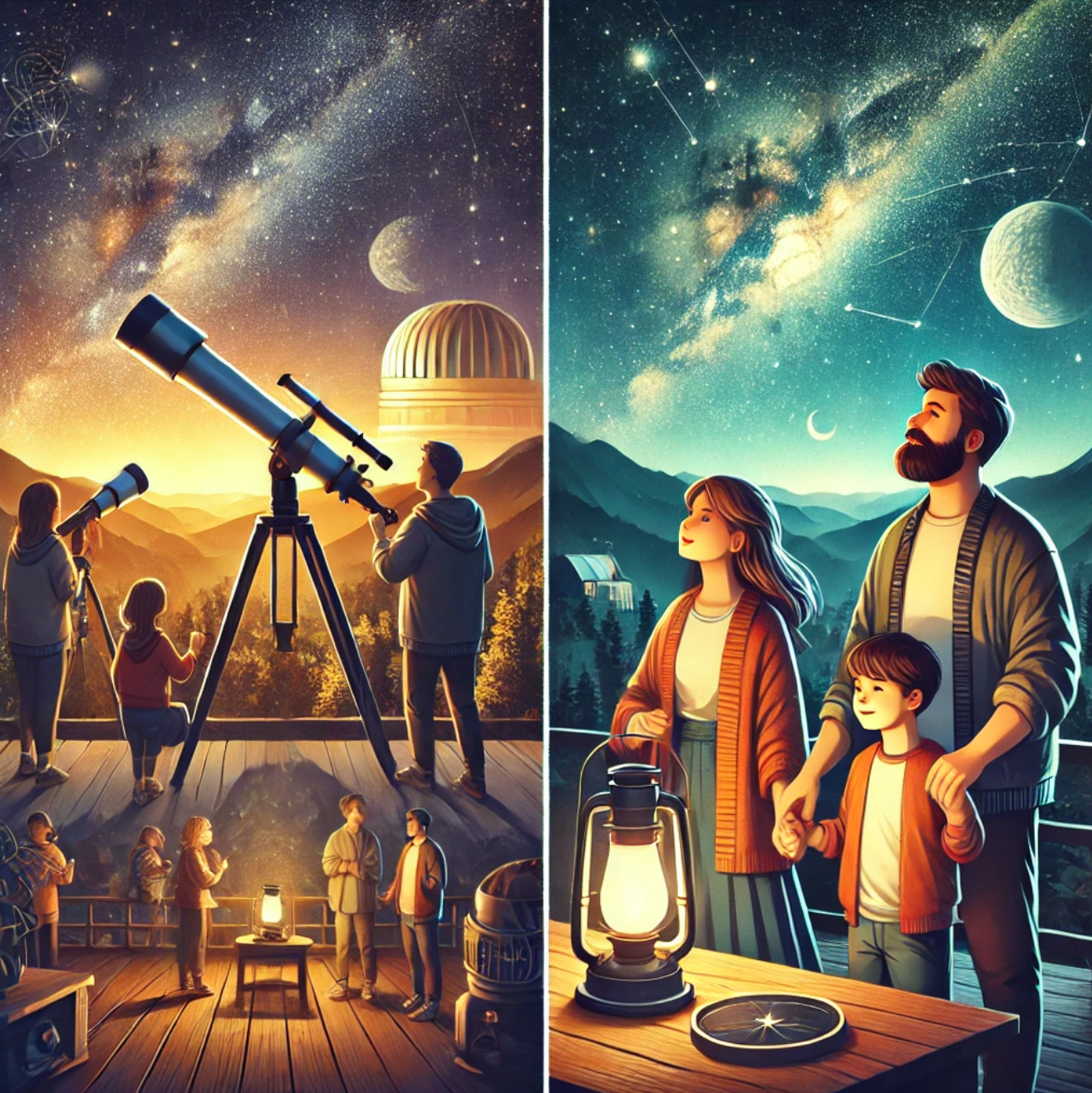 천문대 가족 체험