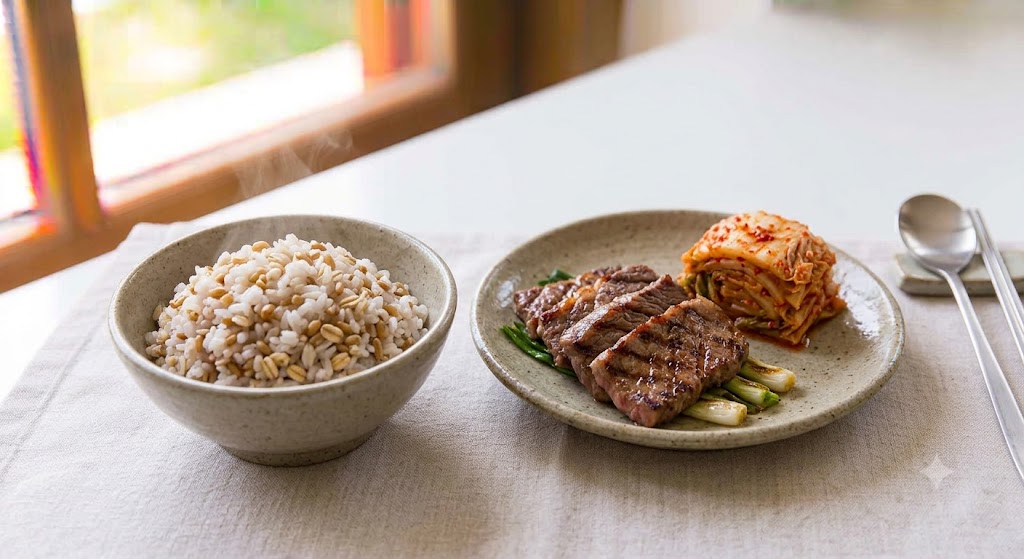 귀리의 베타글루칸과 통밀의 리그난 성분이 결합하여 혈중 콜레스테롤 배출과 장 유익균 환경을 정화하는 통밀 귀리 조합