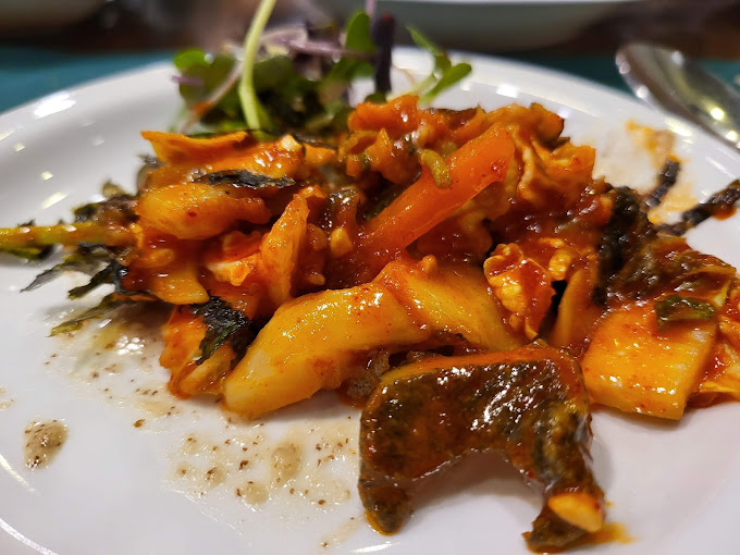 의왕 백운호수 한정식 '송이향한정식'