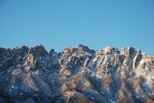 겨울산