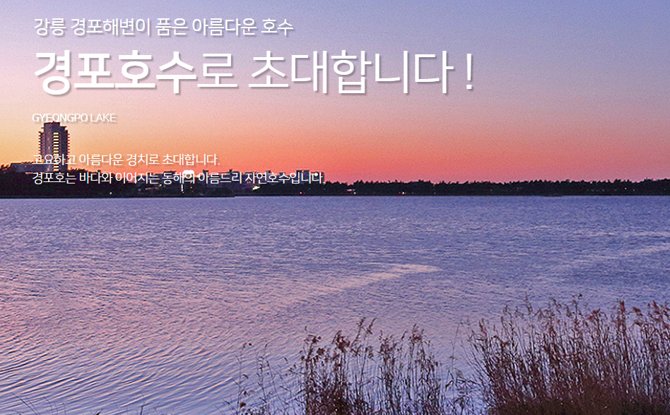 강릉 경포호수 단풍길 가을 여행하며 산책하기