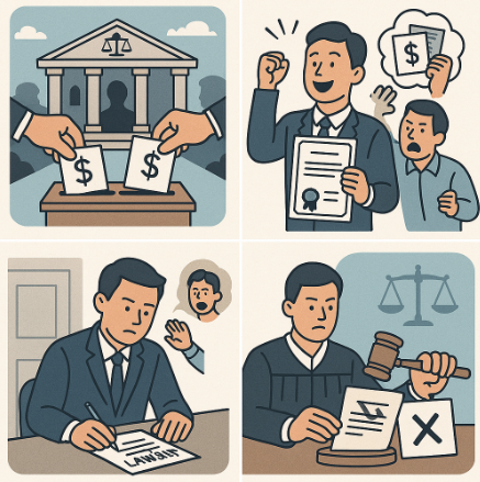 이중입찰 피해자 낙찰 무효소송