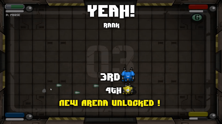 고낙스-로봇-플래시게임-종료-화면