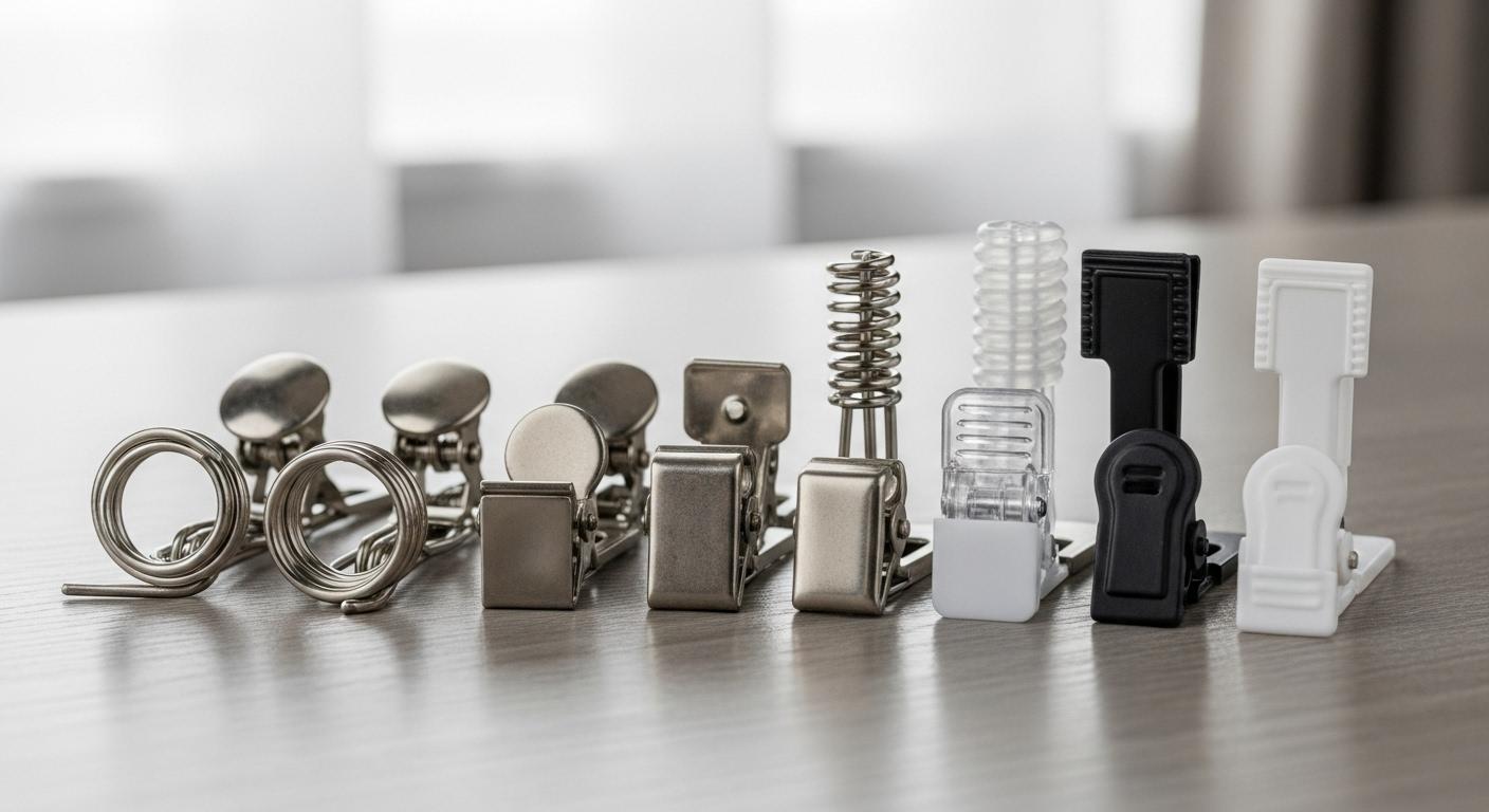 커튼 집게 고리