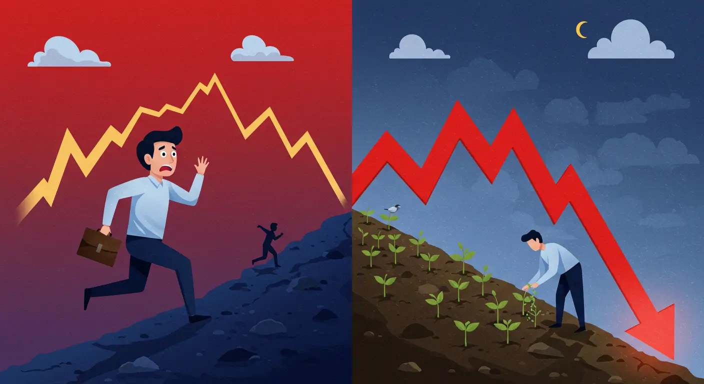 주식 시장 폭락을 위기가 아닌 기회로 삼는 현명한 투자자의 관점