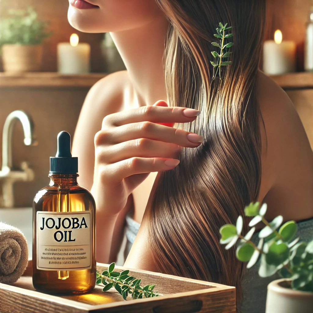 호호바오일로 모발관리