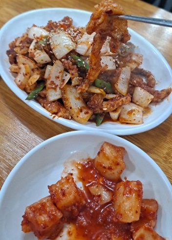 수구레볶음