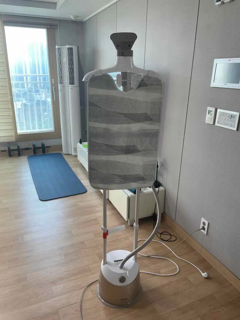 필립스 스탠드 다리미 모습