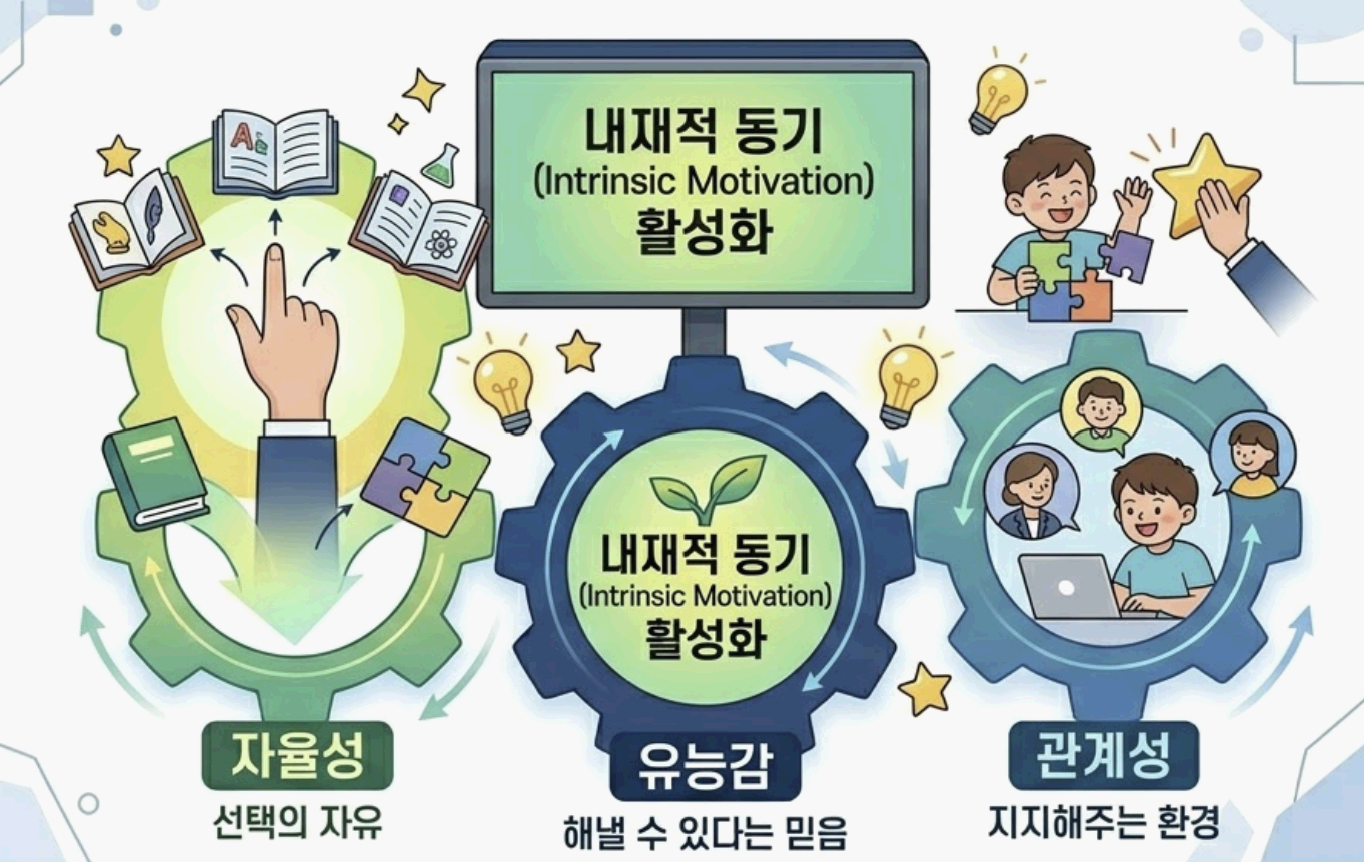 자기결정이론 — 선택권이 동기를 높이는 조건