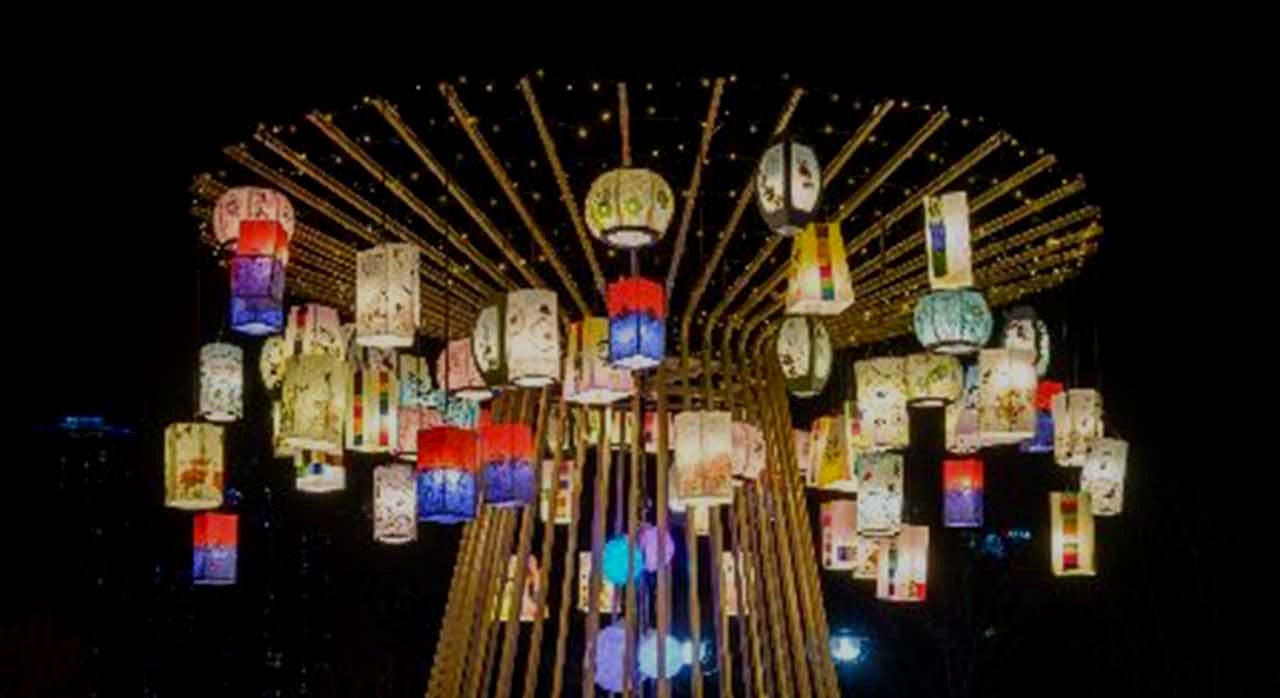 다양한 조형물들이 있는 행사장 곳곳의 모습. [ⓒ대한민국 구석구석]