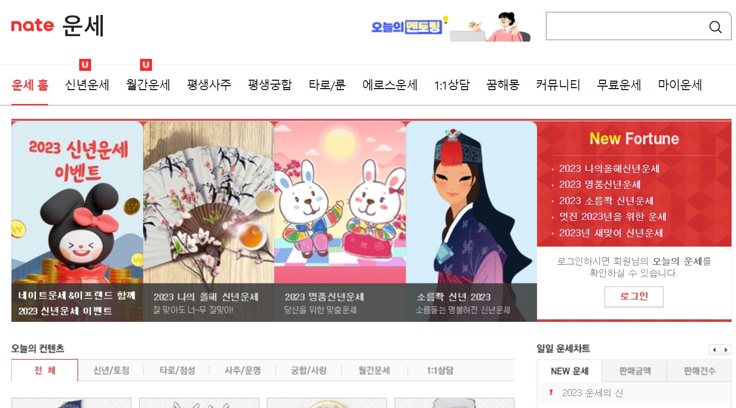 2023 신년운세