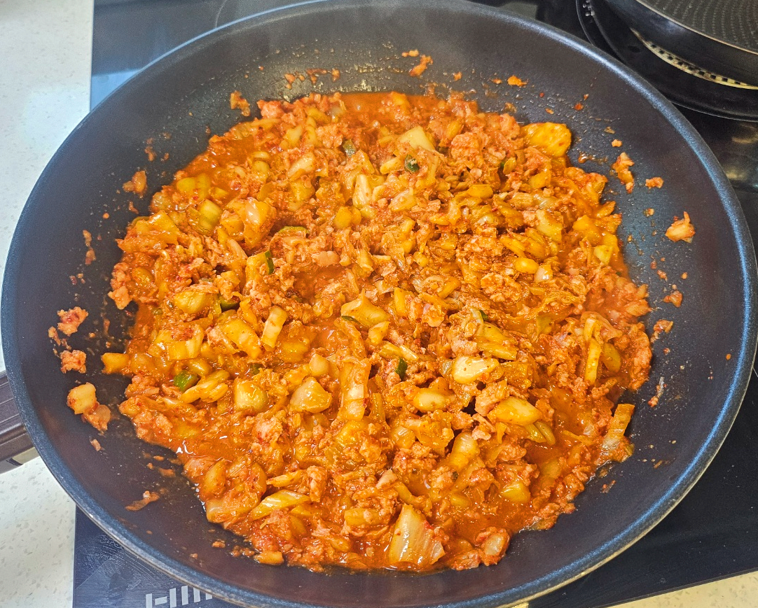 김치/스팸/볶기