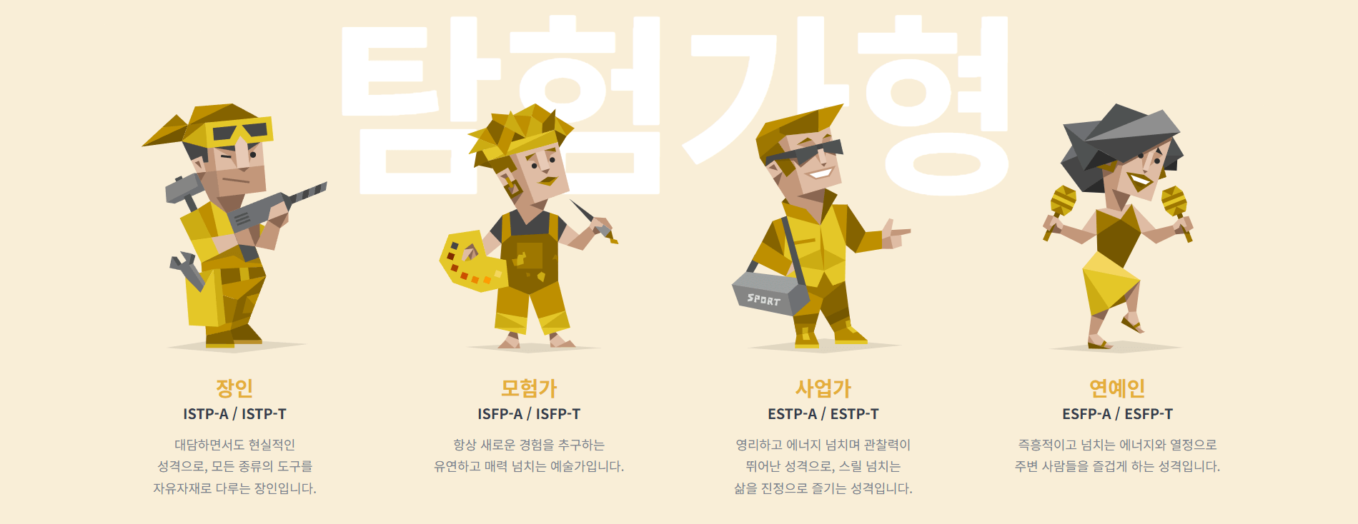 MBTI검사 무료사이트