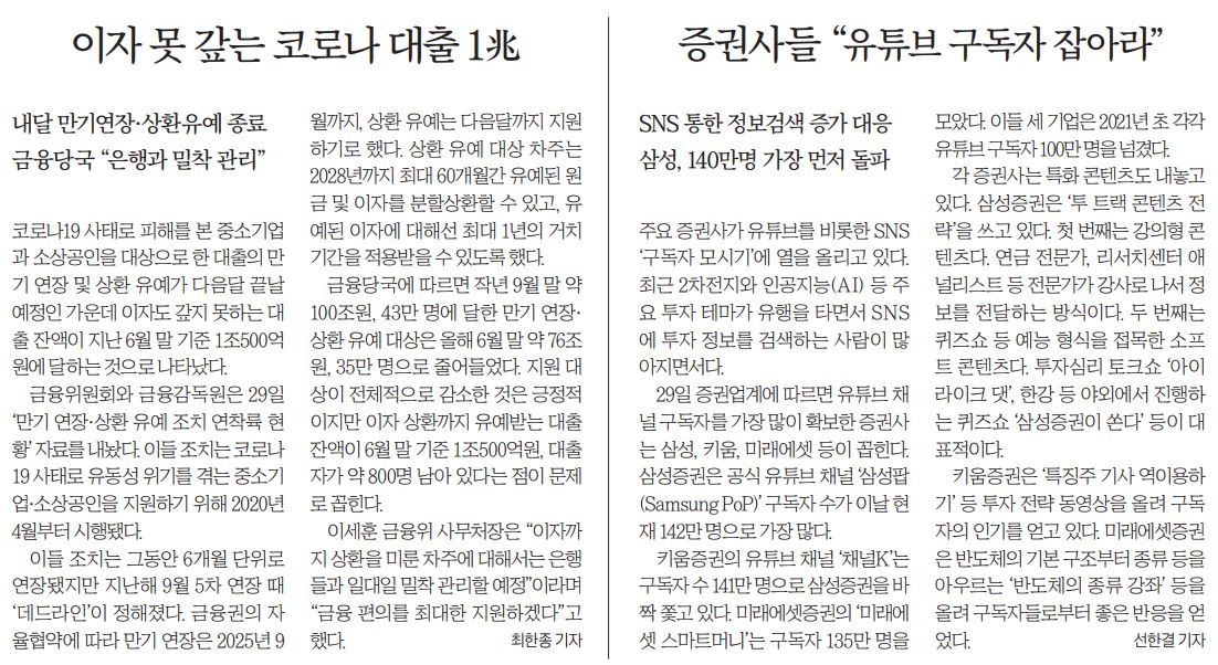 이자 못 갚는 코로나 대출 1조