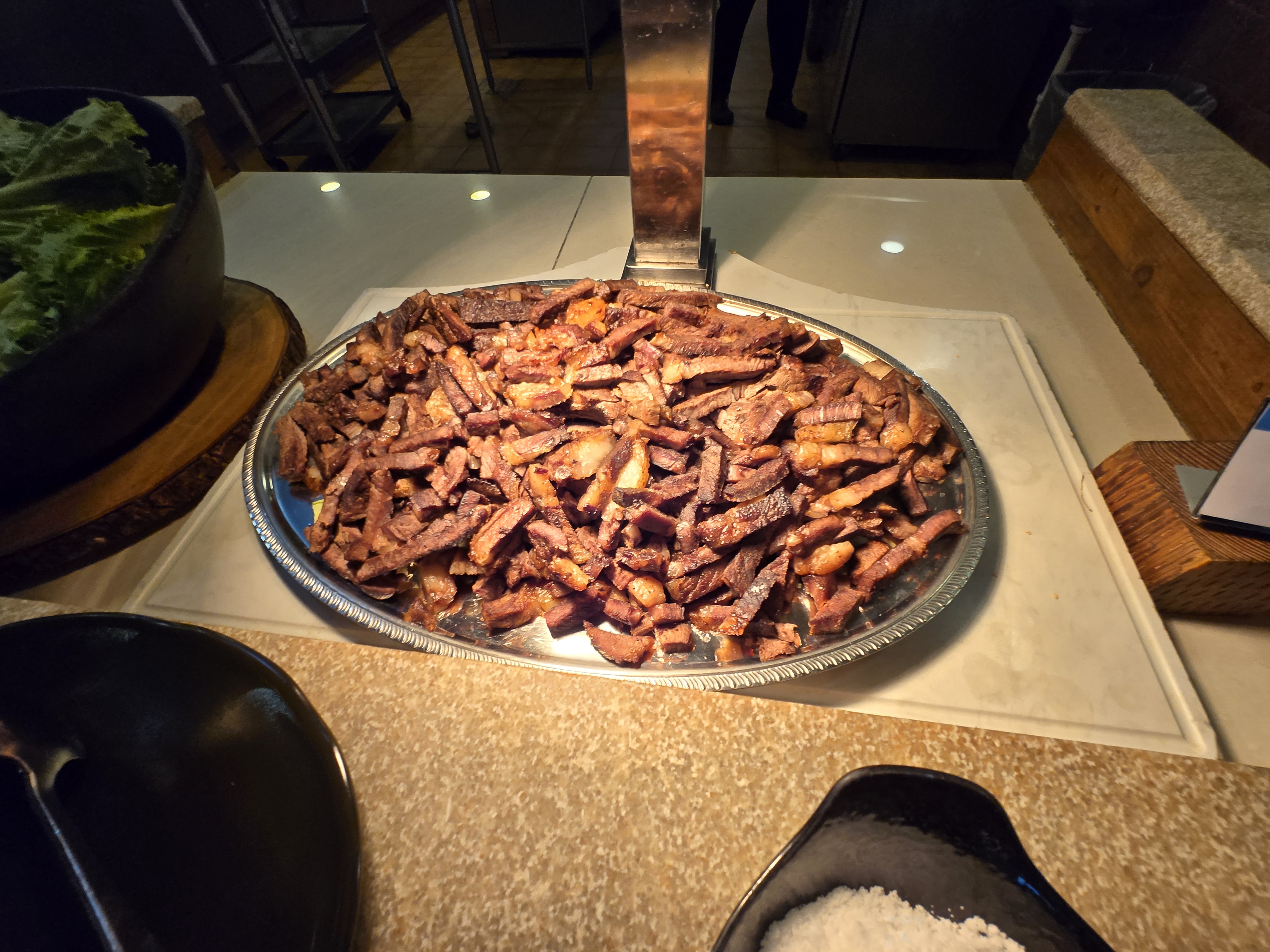 괌 PIC 스카이라이트 석식 그릴요리