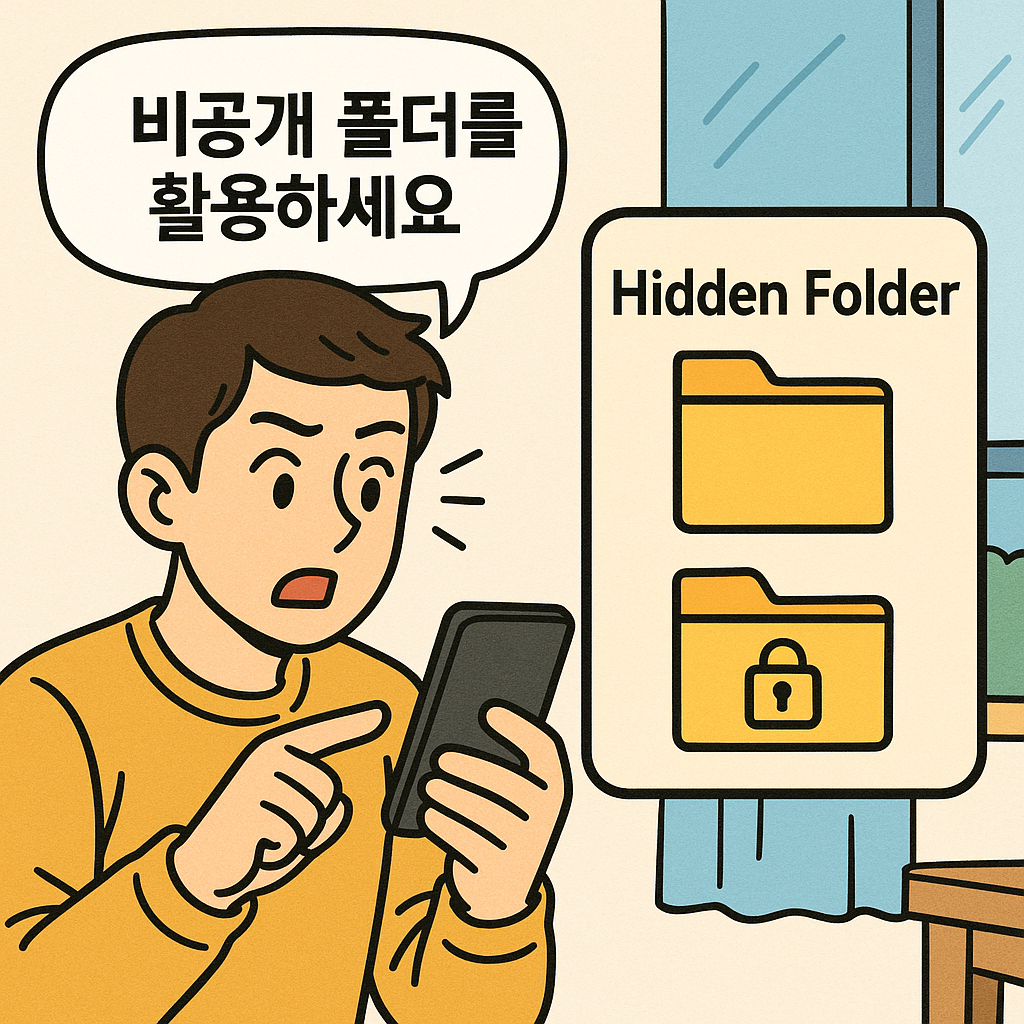 🔒 기종별 비공개 폴더(Secret Folder / Hidden Folder) 완전 활용 가이드