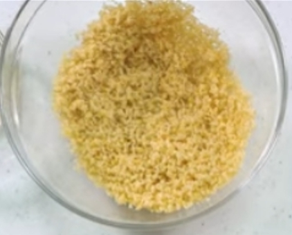 한국의 떡 종류 잣구리-잣고물 만들기