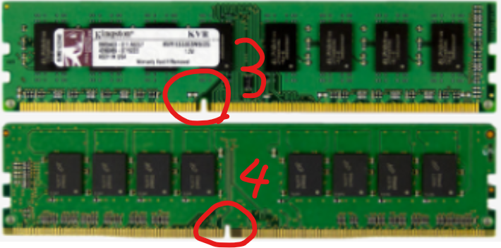 램 홈으로 구분 하는 방법