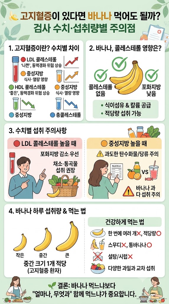고지혈증과바나나섭취