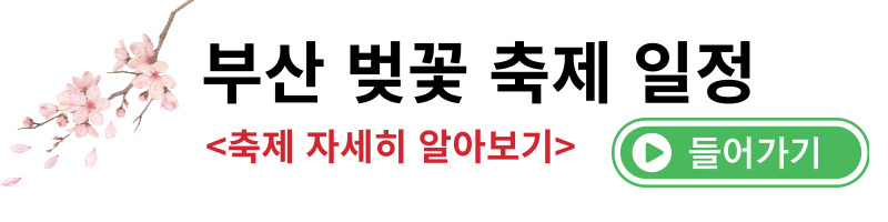 부산 벚꽃축제