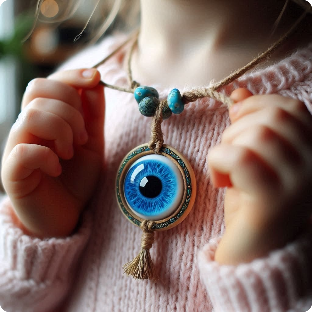 Blue-eyed guardian symbol, Israeli talisman