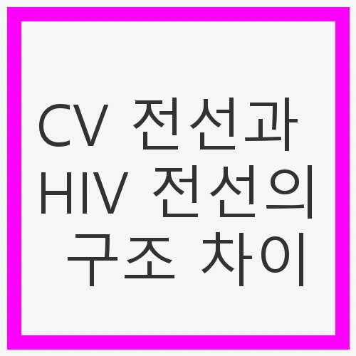 전선의 기본 구조