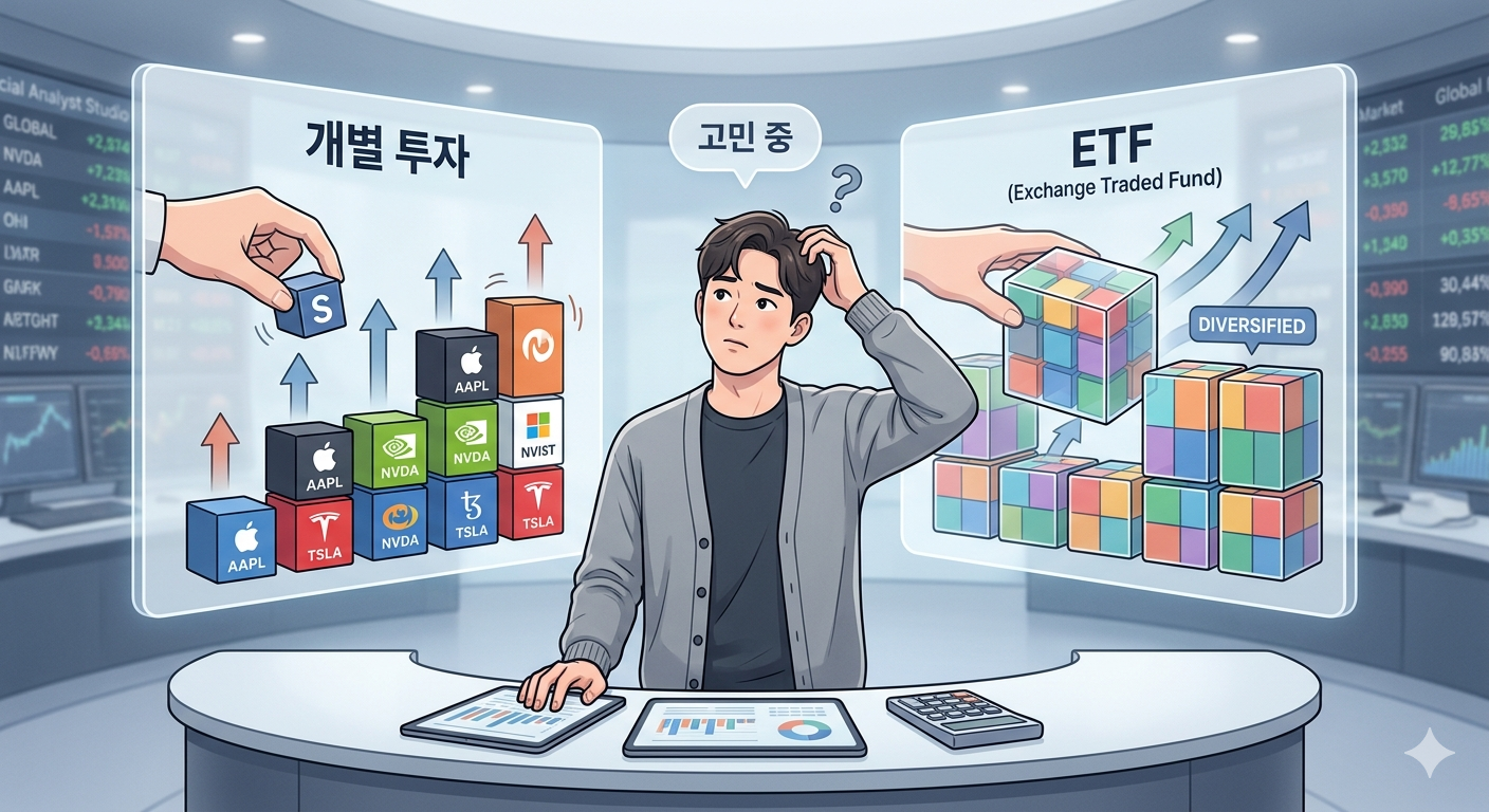 개별 투자와 ETF 사이에서 고민
