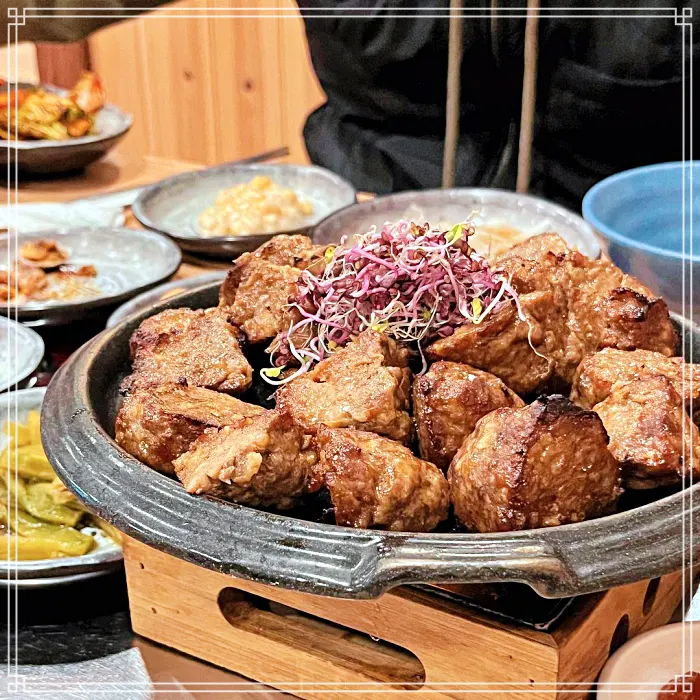 단양 대명리조트 맛집 마늘떡갈비 한정식