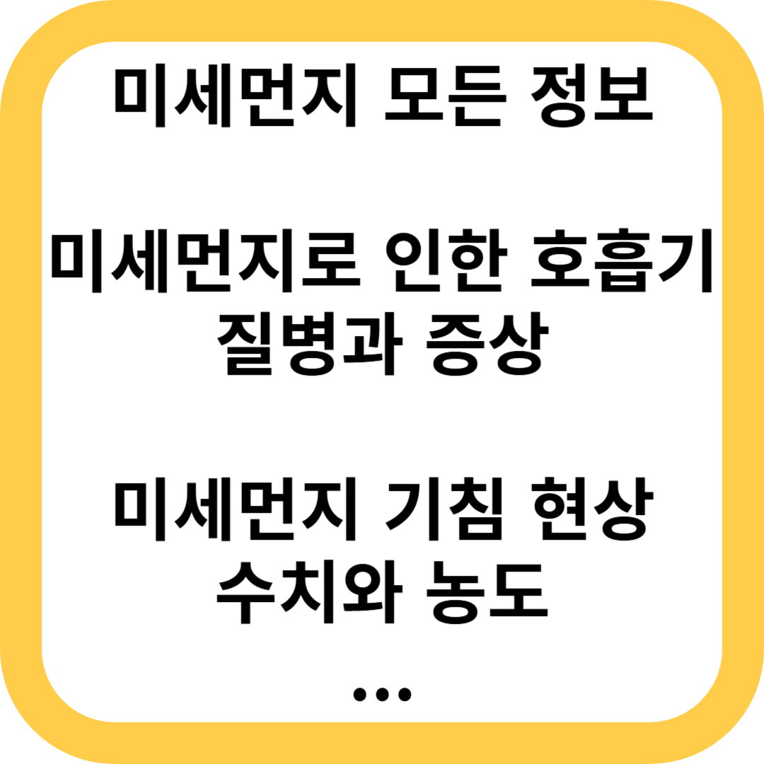 미세먼지